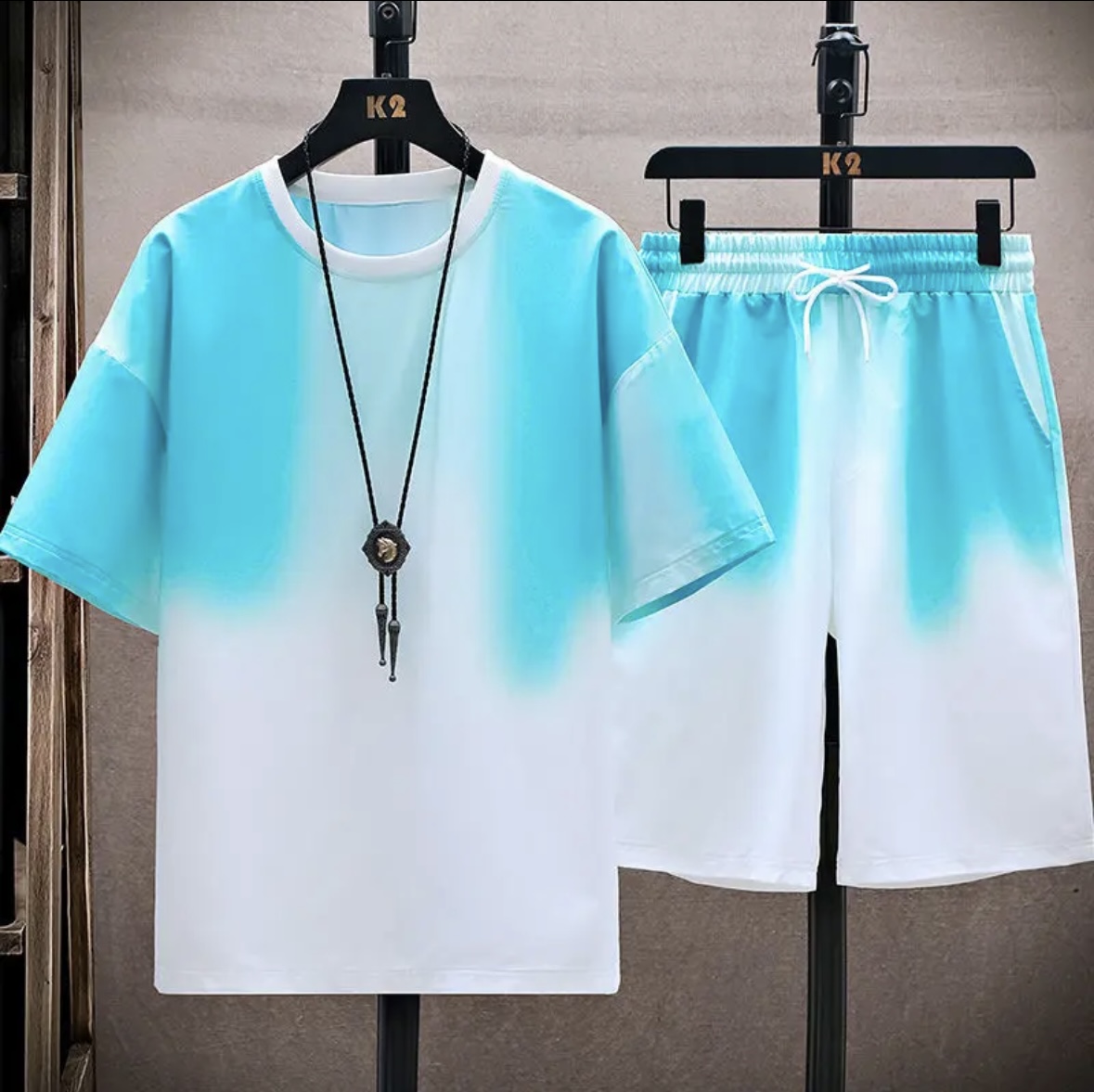 T-Shirts - Neues, heiß begehrtes Sommer-Paar-Set aus Eisseide,