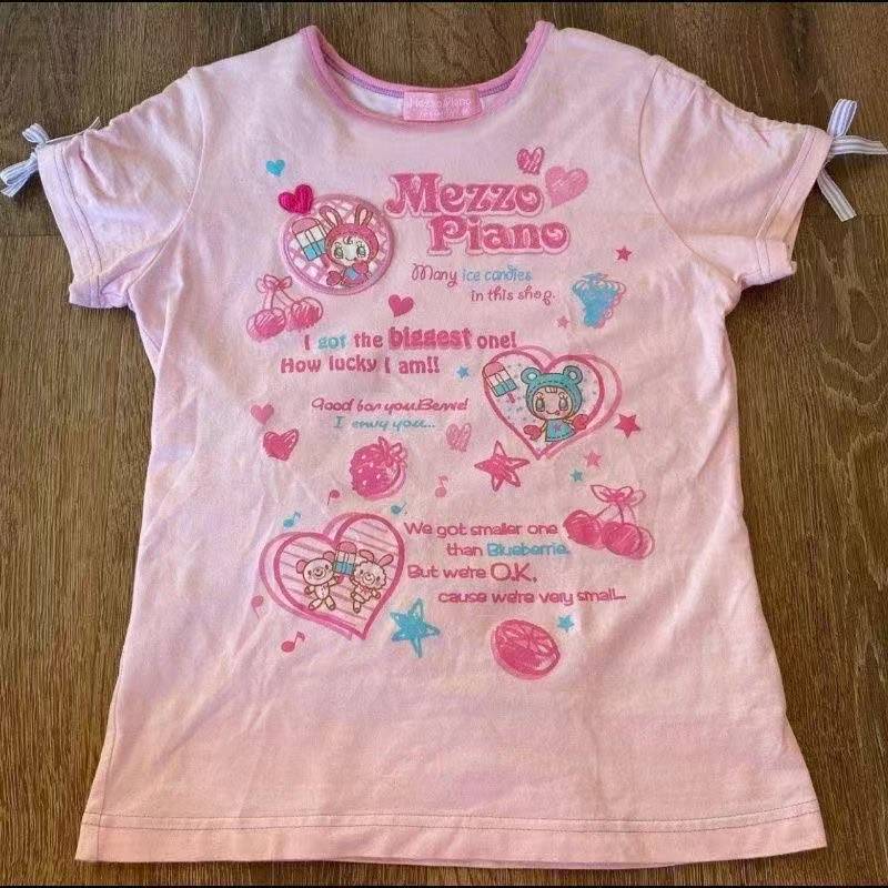 Vintage Kawaii Süße Kurzarm-T- – T-Shirts Bewertung und Preis