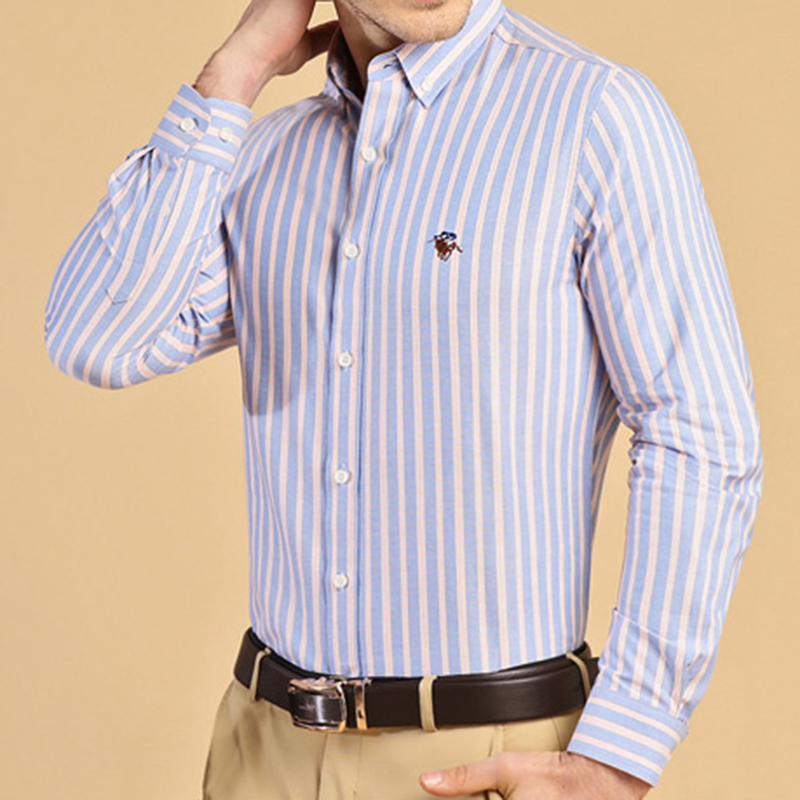 Neue 100% Baumwolle Smart Casu – Oxford Cotton Casual Shirt Business Bewertung und Preis