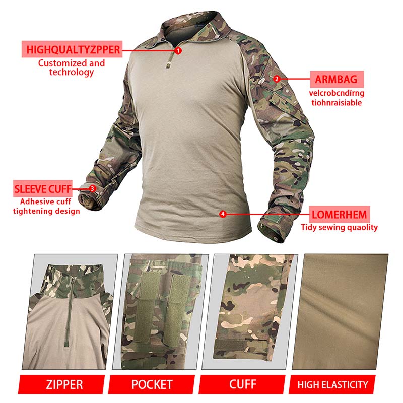 Neue Outdoor-Jagdhose Militäri – Tactical Military Shirt Cargo Bewertung und Preis