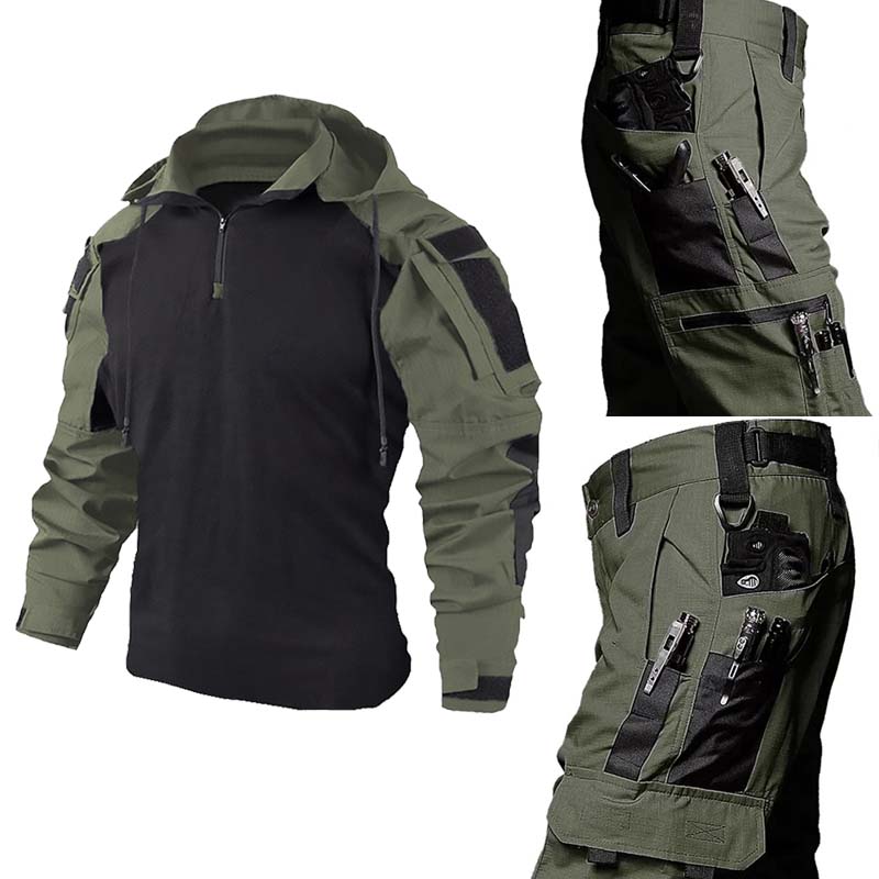 Taktisches Militäruniform-Set, – Tactical Military Shirt Cargo Bewertung und Preis