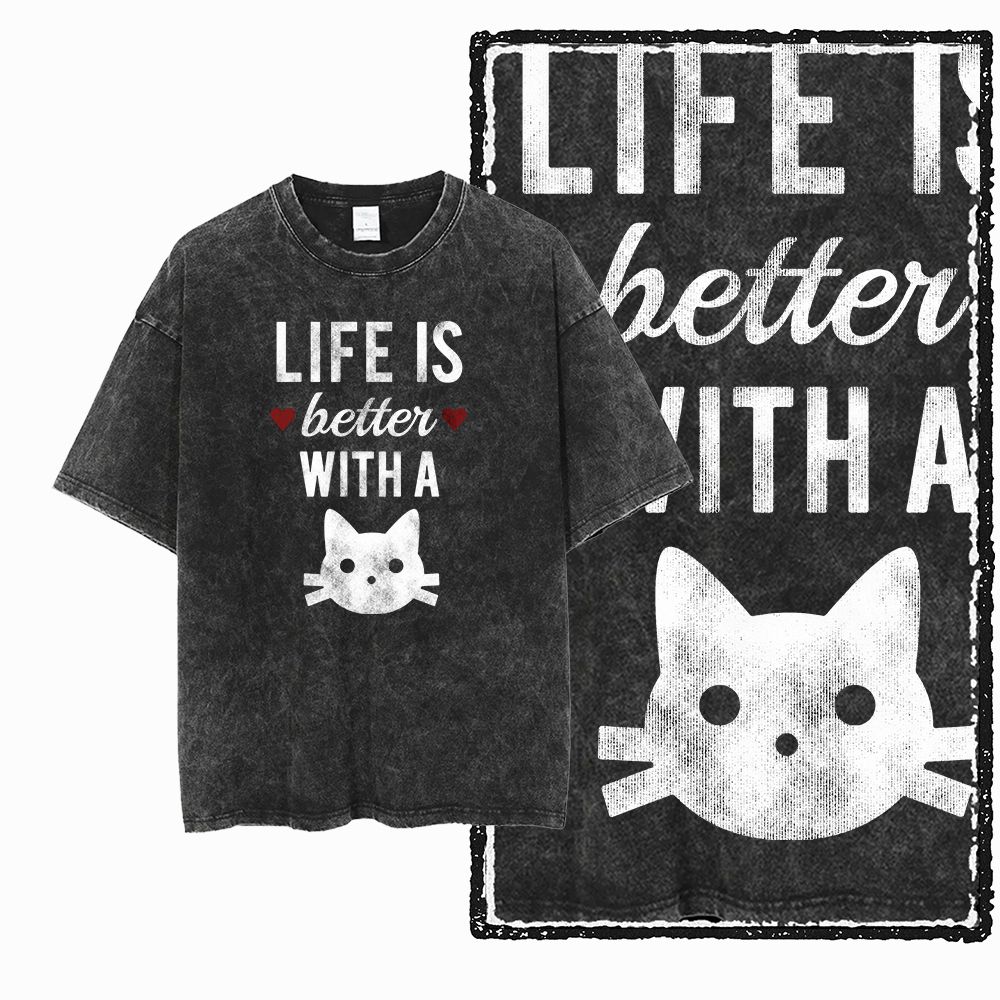 G55 Acid Washed Black Cotton C – Acid Wash Vintage Graphic T Shirt Bewertung und Preis