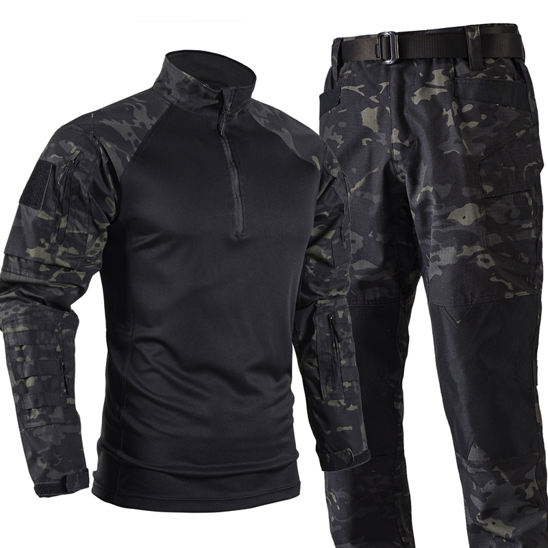 Taktische Kampfuniform-Sets fü – Tactical Military Shirt Cargo Bewertung und Preis