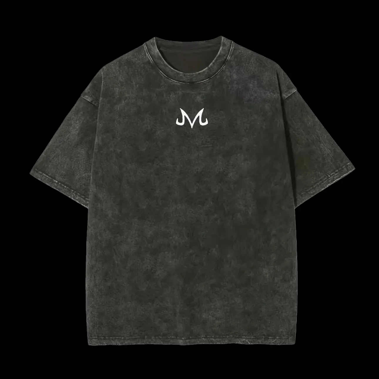 Majin M Logo T-Shirt für Herre – Acid Wash Vintage Graphic T Shirt Bewertung und Preis