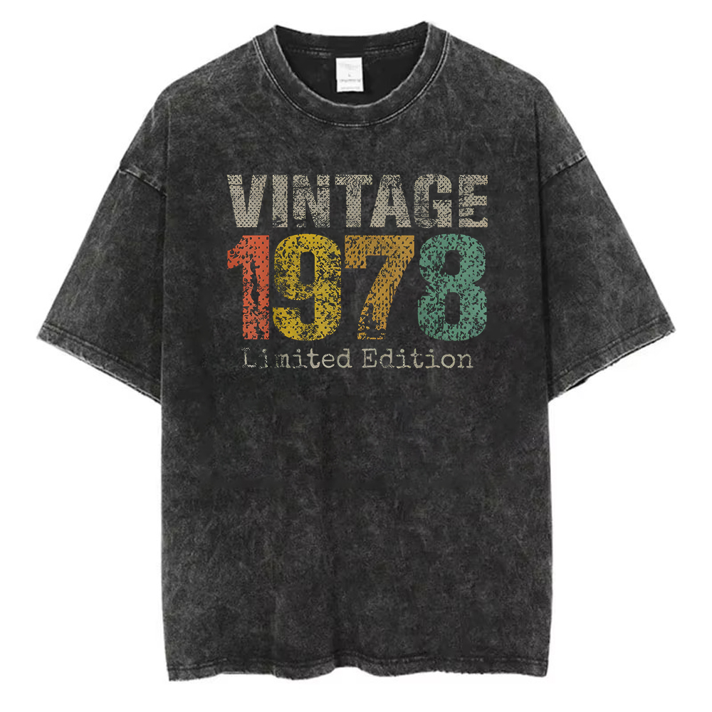 1978 Limited Edition T-Shirt a – Acid Wash Vintage Graphic T Shirt Bewertung und Preis
