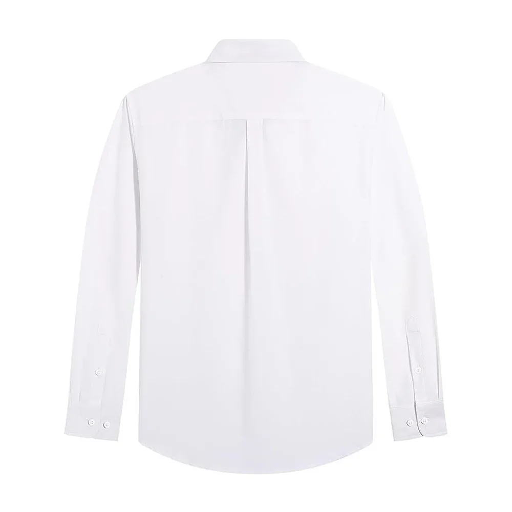 Herren-Langarmhemden, einfarbi – Oxford Cotton Casual Shirt Business Bewertung und Preis